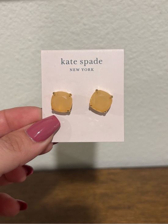kate spade Jewelry - kate spade Gold Tone Stud Earrings